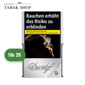 Davidoff Silver Zigaretten "OP" (10 x 20er) - 82,00 €