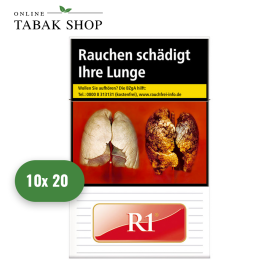 R1 Red Zigaretten (10 x 20er) - 80,00 €