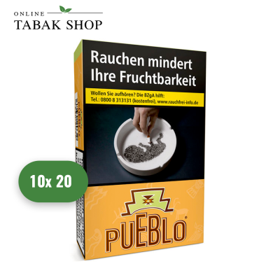 Pueblo Orange Zigaretten "OP" (10 x 20er)