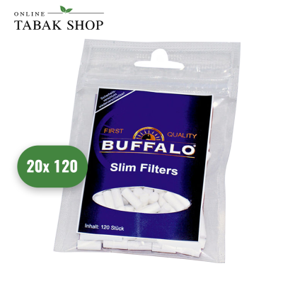 Buffalo Slim Filter (20x 120er)