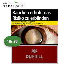 Dunhill International Red Zigaretten OP (10 x 20er) - 107,00 €