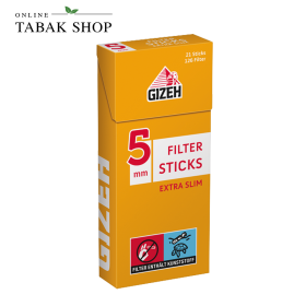 GIZEH Filter Tip Sticks Extra Slim (1x 126er) - 1,10 €
