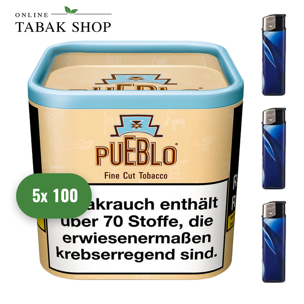Pueblo Tabak Classic Fine Cut 100g online kaufen » Online Tabak Shop