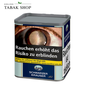 Schwarzer Krauser No. 1 Feinschnitt Tabak (1x 75g) - 19,95 €