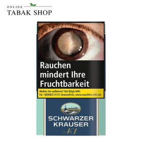 Schwarzer Krauser No. 1 Feinschnitt Tabak 30g Pouch - 8,20 €