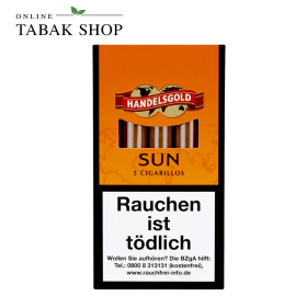 Handelsgold "Sweets Sun" Zigarillos (1x 5er) Schachtel - 1,50 €