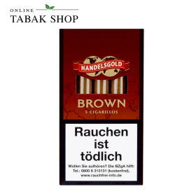 Handelsgold Sweet "Brown" Zigarillos [No. 204] 5er Packung - 1,50 €