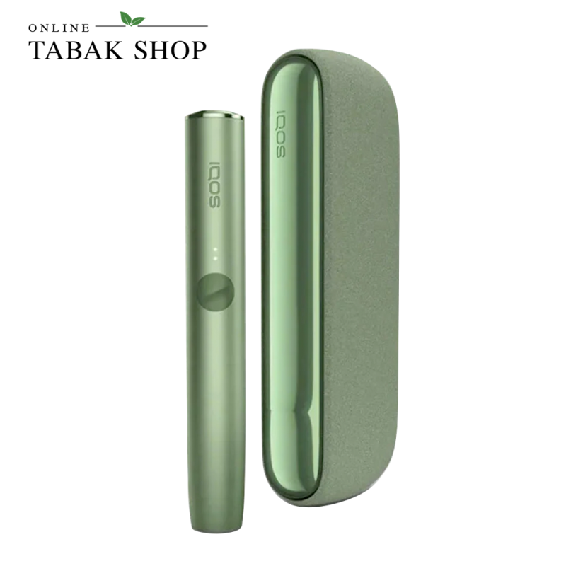 IQOS ILUMA Kit Holder + Charger moss green