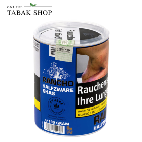 Rancho Halfzware Tabak 190g Dose (Feinschnitt) - 26,40 €