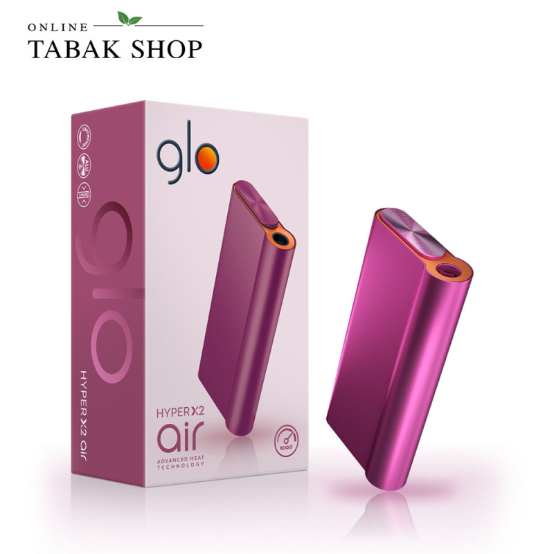 glo™ Hyper X2 Air Device Kit - Velvet Pink
