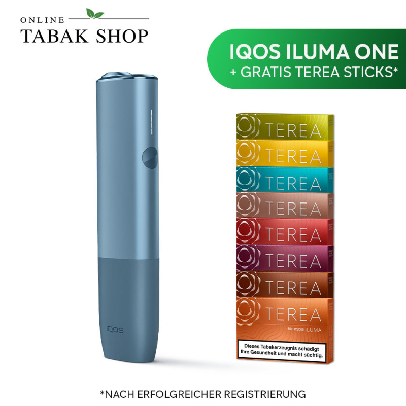 IQOS ILUMA One + TEREA Sticks azure blue