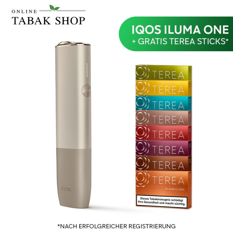 IQOS ILUMA One + TEREA Sticks pebble beige