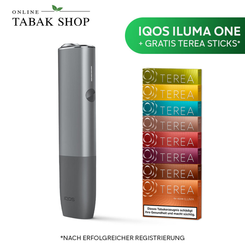 IQOS ILUMA One + TEREA Sticks pebble grey