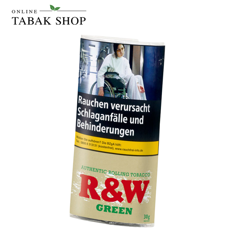 RAW Green Tabak 30g Pouch