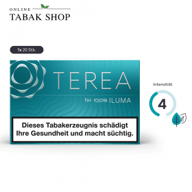 IQOS TEREA Sticks Turquoise Intensität - 6,80 €