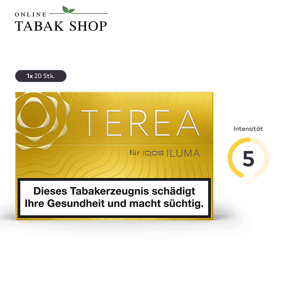 TEREA Yellow für IQOS ➢ Für nur 7,00 € pro Schachtel kaufen!