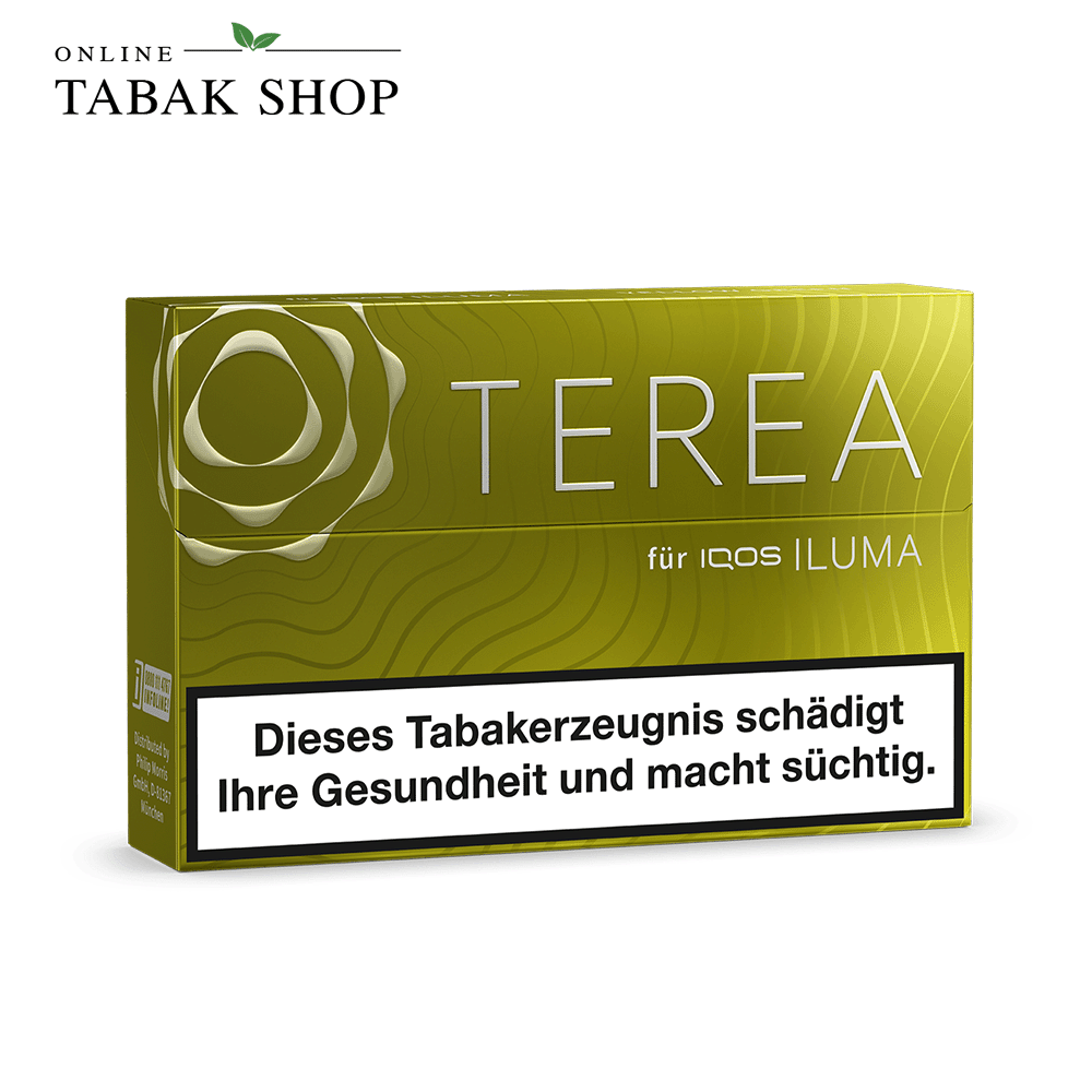 TEREA-Yellow-Green-Sticks für IQOS ➢ Nur 6,80 € pro Pack!
