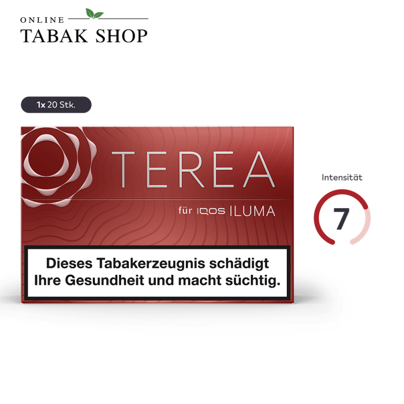IQOS TEREA Sticks Sienna Intensität