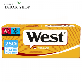 West Yellow "Extra" [Special] Hülsen 250er Packung - 2,00 €