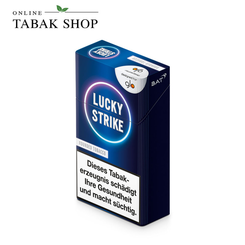 Lucky Strike for glo™ Rounded Tobacco Seite