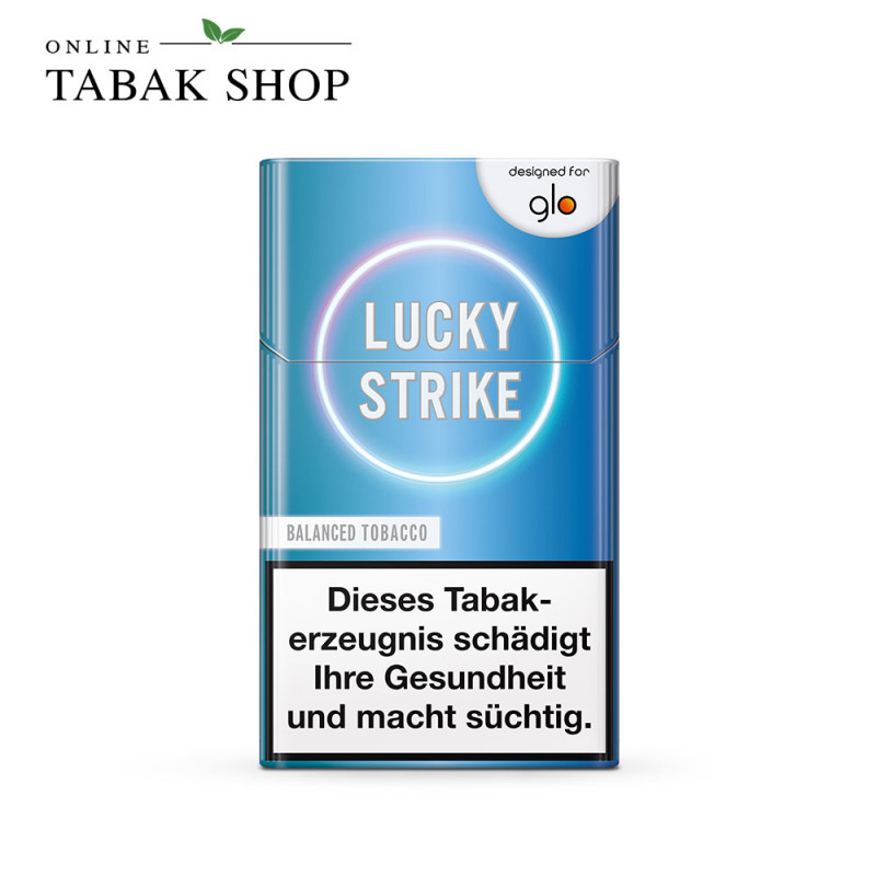 Lucky Strike for glo™ Balanced Tobacco vorne