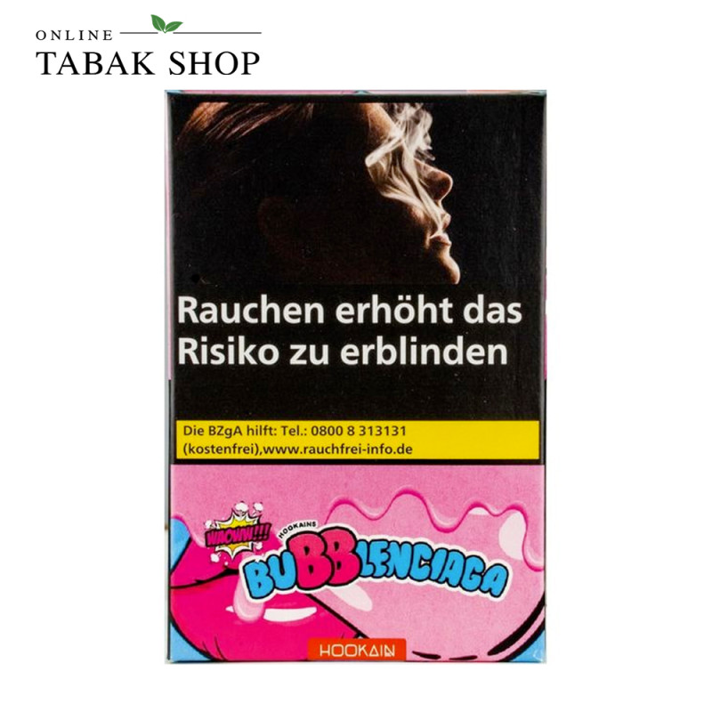 HOOKAIN "Bubblenciaga" Shisha-Tabak 25g Packung