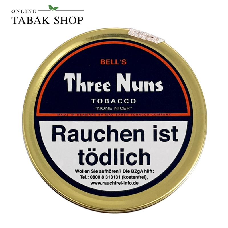 Bell's Three Nuns Pipe Tobacco Pfeifentabak (1x 50g) Dose