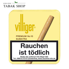 Villiger Premium No.10 Sumatra Zigarillos 20er Dose