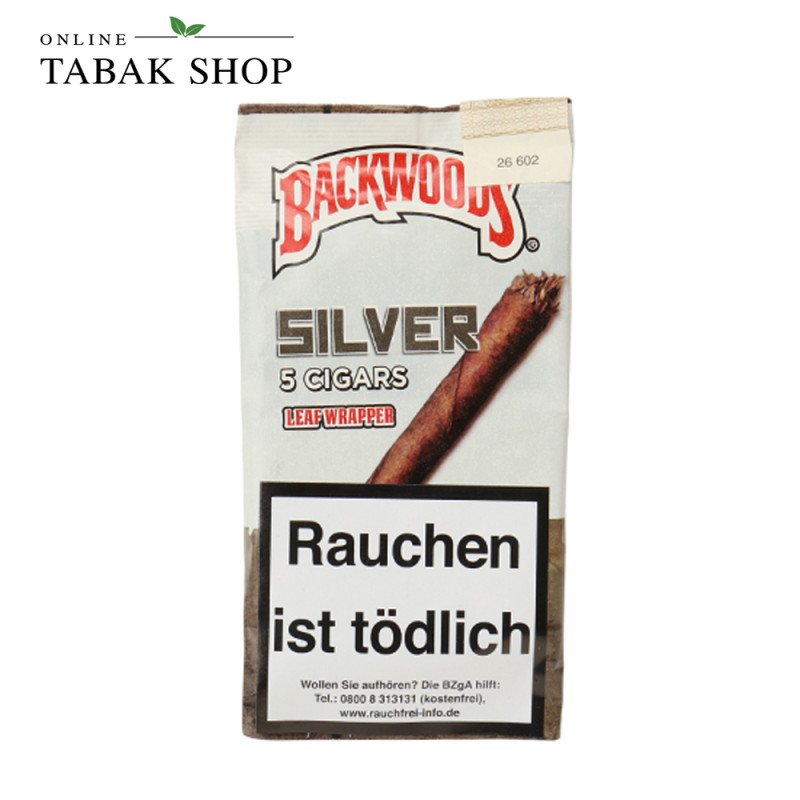 Backwoods Silver Leaf Wrapper Zigarren (1x 5er)