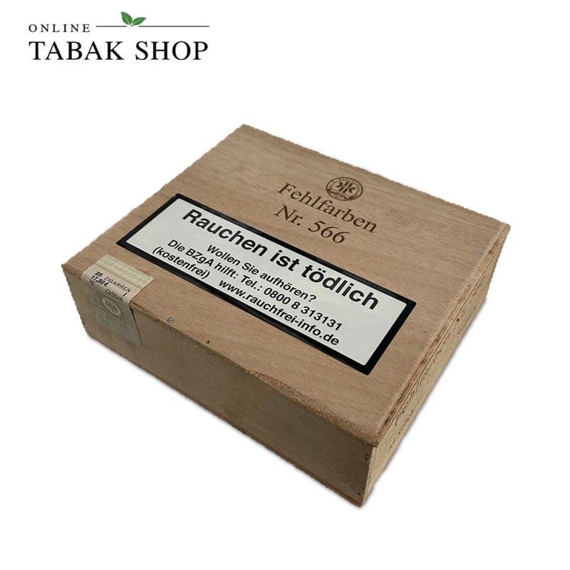 Kleinlagel Fehlfarben Nr. 566 Sumatra Zigarren Holzkiste