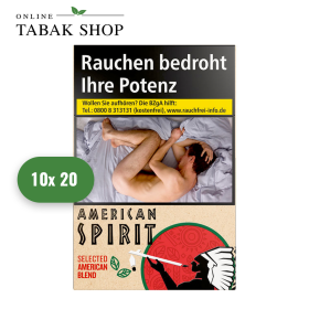 American Spirit Selected American Blend Zigaretten "OP L" (10 x 20er) - 80,00 €