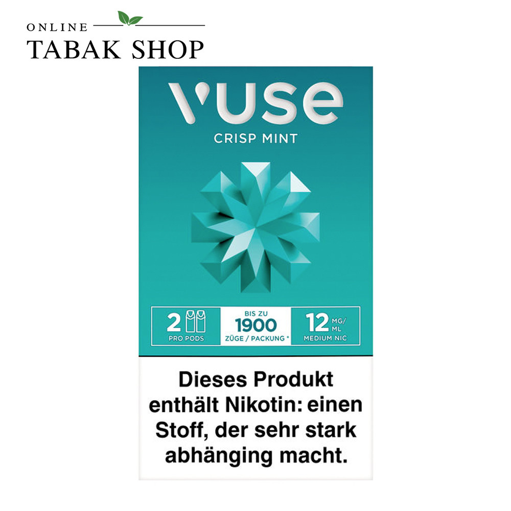 Vuse Pro Pod Caps Crisp Mint günstig online kaufen » Online Tabak Shop