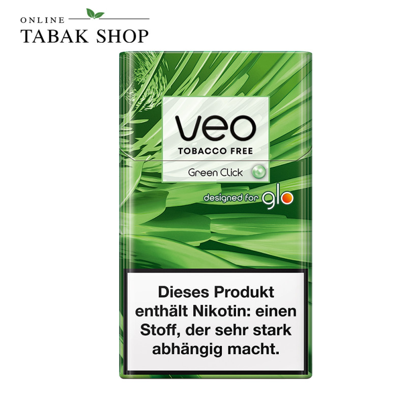 veo Green Sticks designed for glo (20 Stück, Einzelpackung)