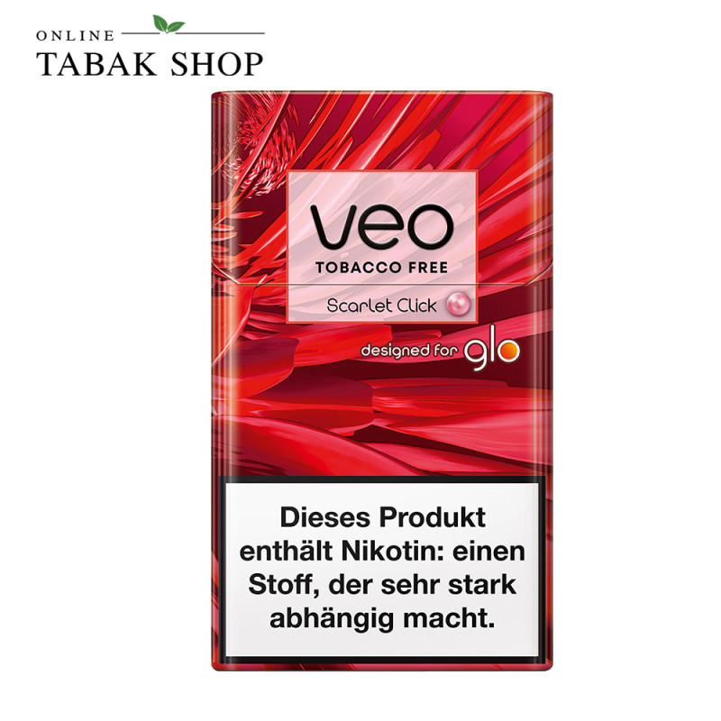 veo Scarlet Sticks designed for glo (20 Stück, Einzelpackung)