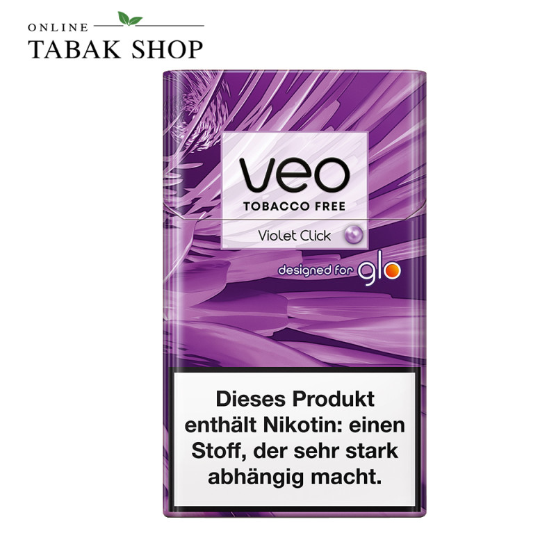 veo Violet Sticks designed for glo (20 Stück, Einzelpackung)