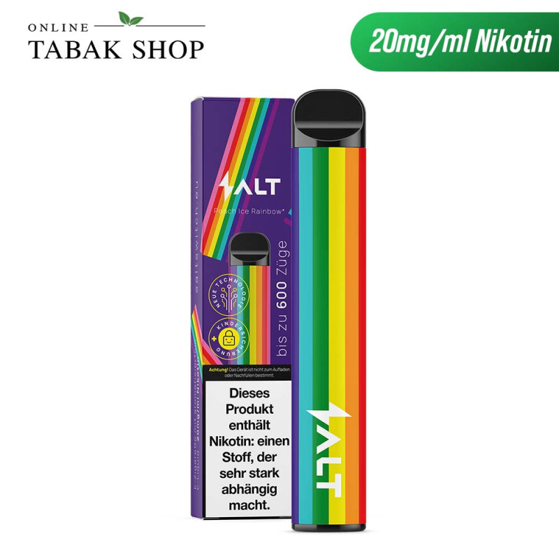 SALT Switch Einweg E-Zigarette Peach Ice Rainbow 20mg/ml Nikotin