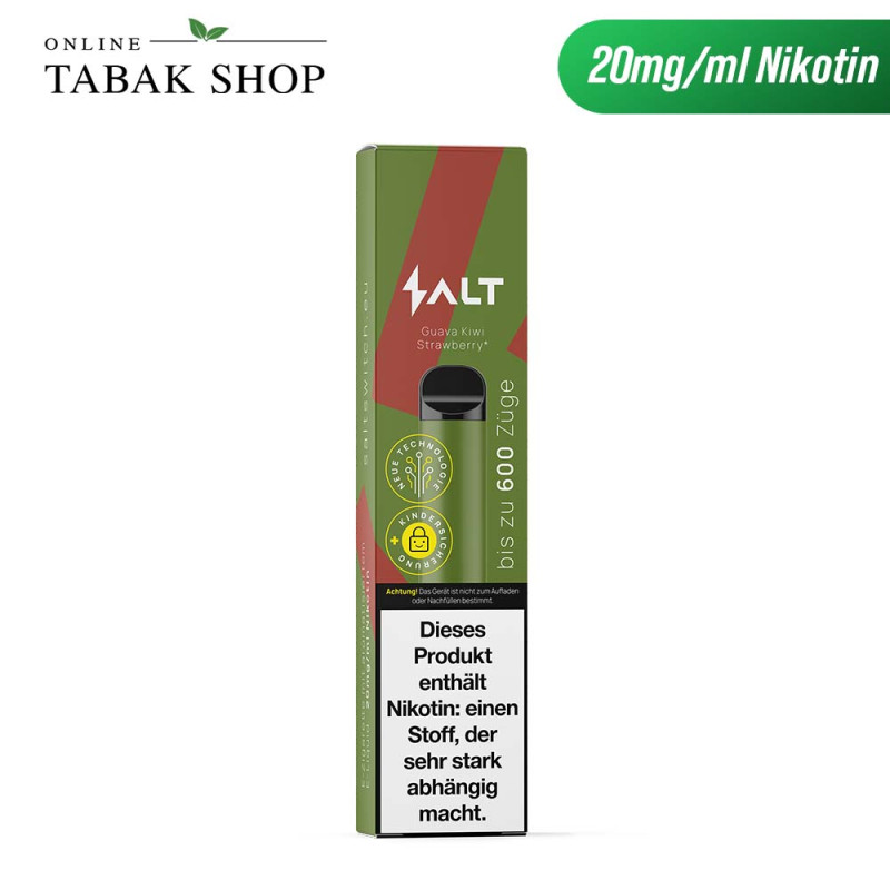 SALT Switch Einweg E-Zigarette Guava Kiwi Strawberry 20mg/ml Nikotin