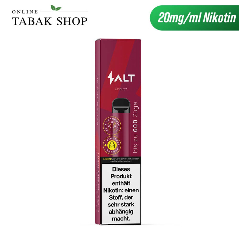 SALT Switch Einweg E-Zigarette Cherry 20mg/ml Nikotin