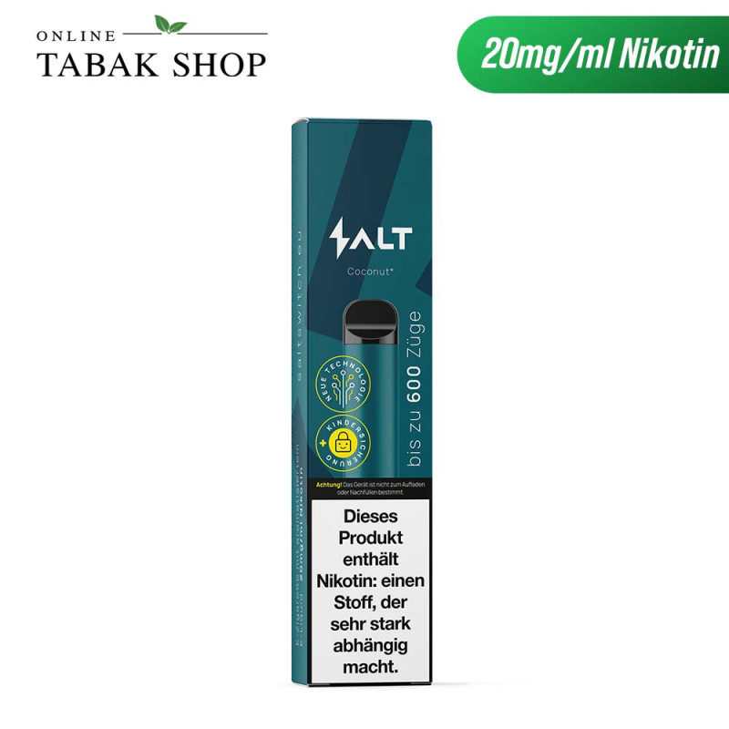 SALT Switch Einweg E-Zigarette Coconut 20mg/ml Nikotin
