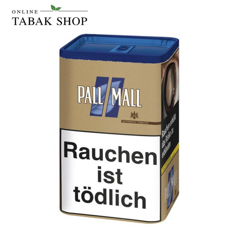 PALL MALL Authentic Blue XXL Tabak (ohne Zusätze) 75g Dose