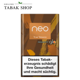 neo True Tobacco Sticks für glo – authentischer Tabak (20 Sticks)
