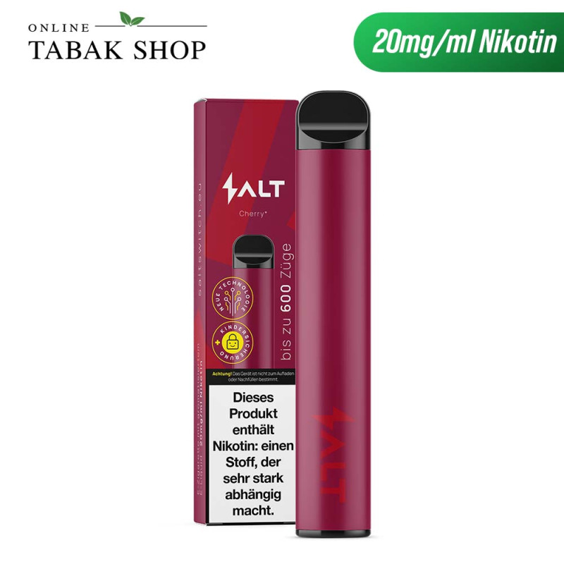 Salt Switch Einweg E-Zigarette 20mg/ml Nikotin Cherry