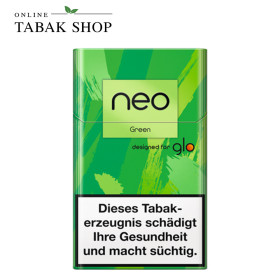 neo Green Sticks für glo – nussiger Tabak mit grüner Note (20 Sticks)