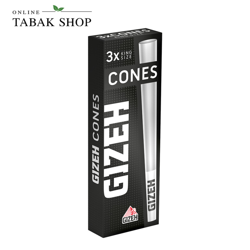 Gizeh Black King Size Cones 3er Packung