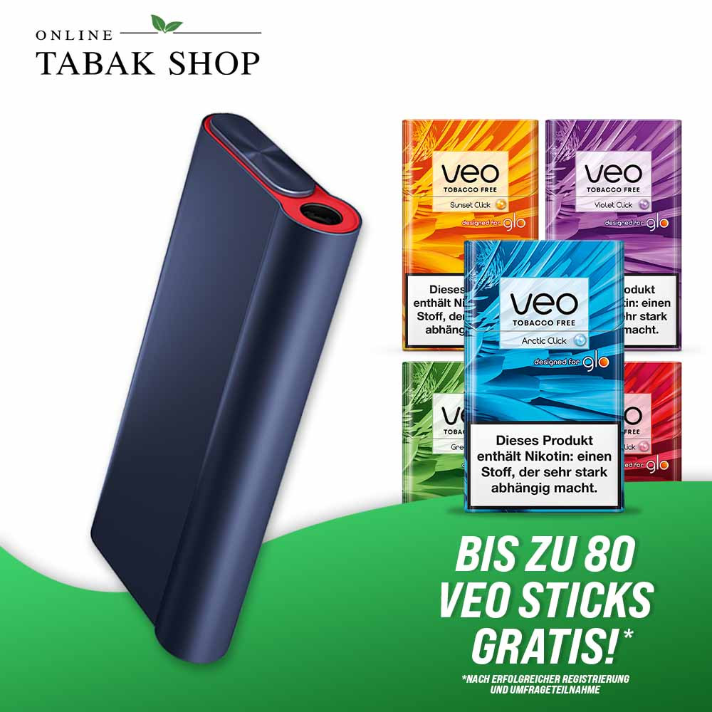 glo™ Hyper X2 Air + 80 veo Sticks gratis » Online Tabak Shop