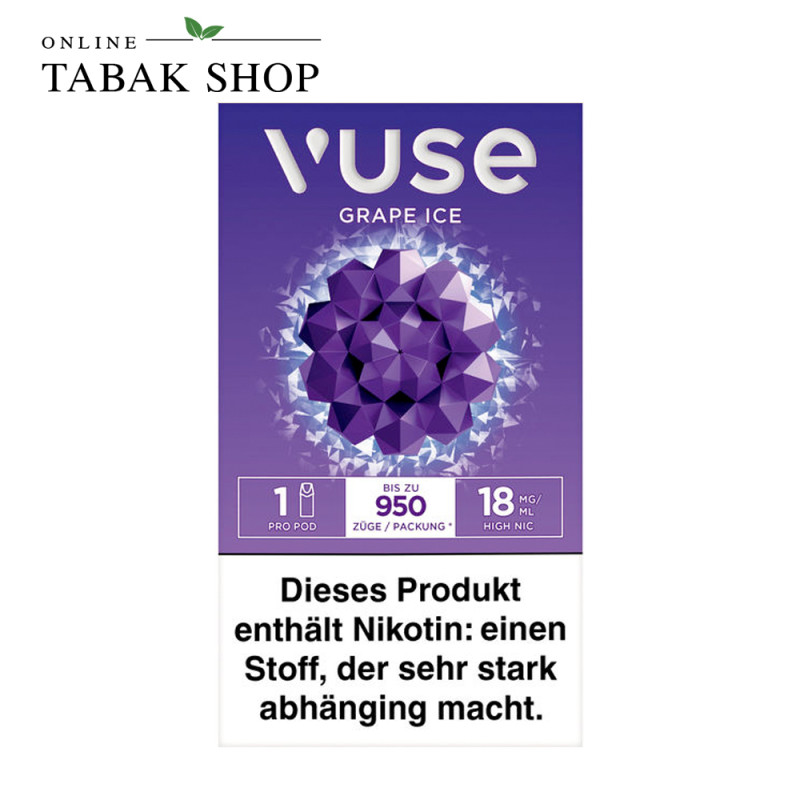 Vuse Pro Pods Grape (18mg/ml Nikotin)