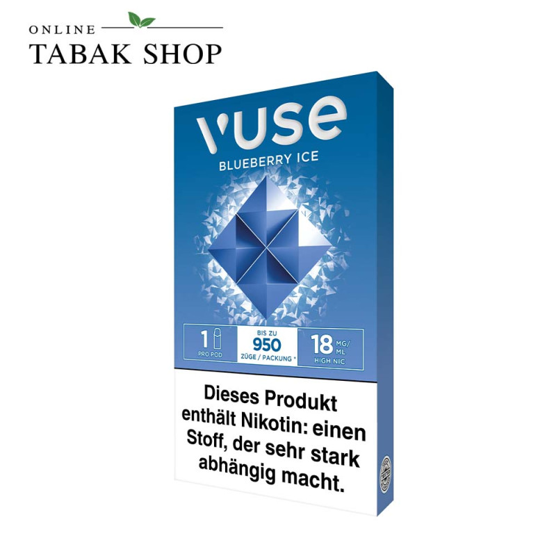 Vuse Pro Pod Caps Blueberry Ice 18mg/ml kaufen