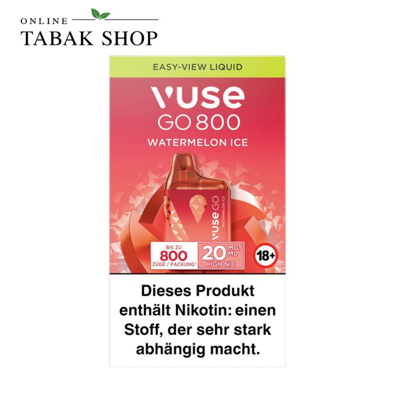 Vuse Go 800 Box Watermelon Ice (20mg/ml Nikotin)