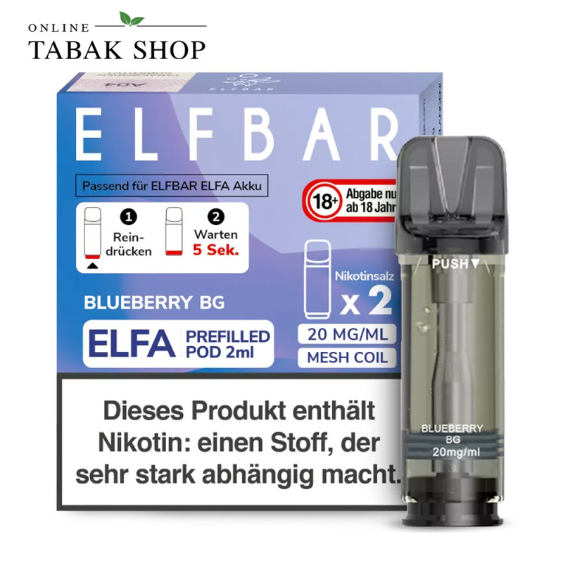 Elf Bar Elfa Pod Blueberry Bubblegum