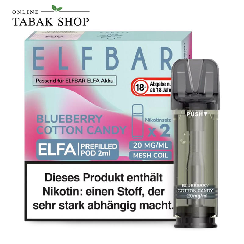 Elf Bar Elfa Pod Blueberry Cotton Candy
